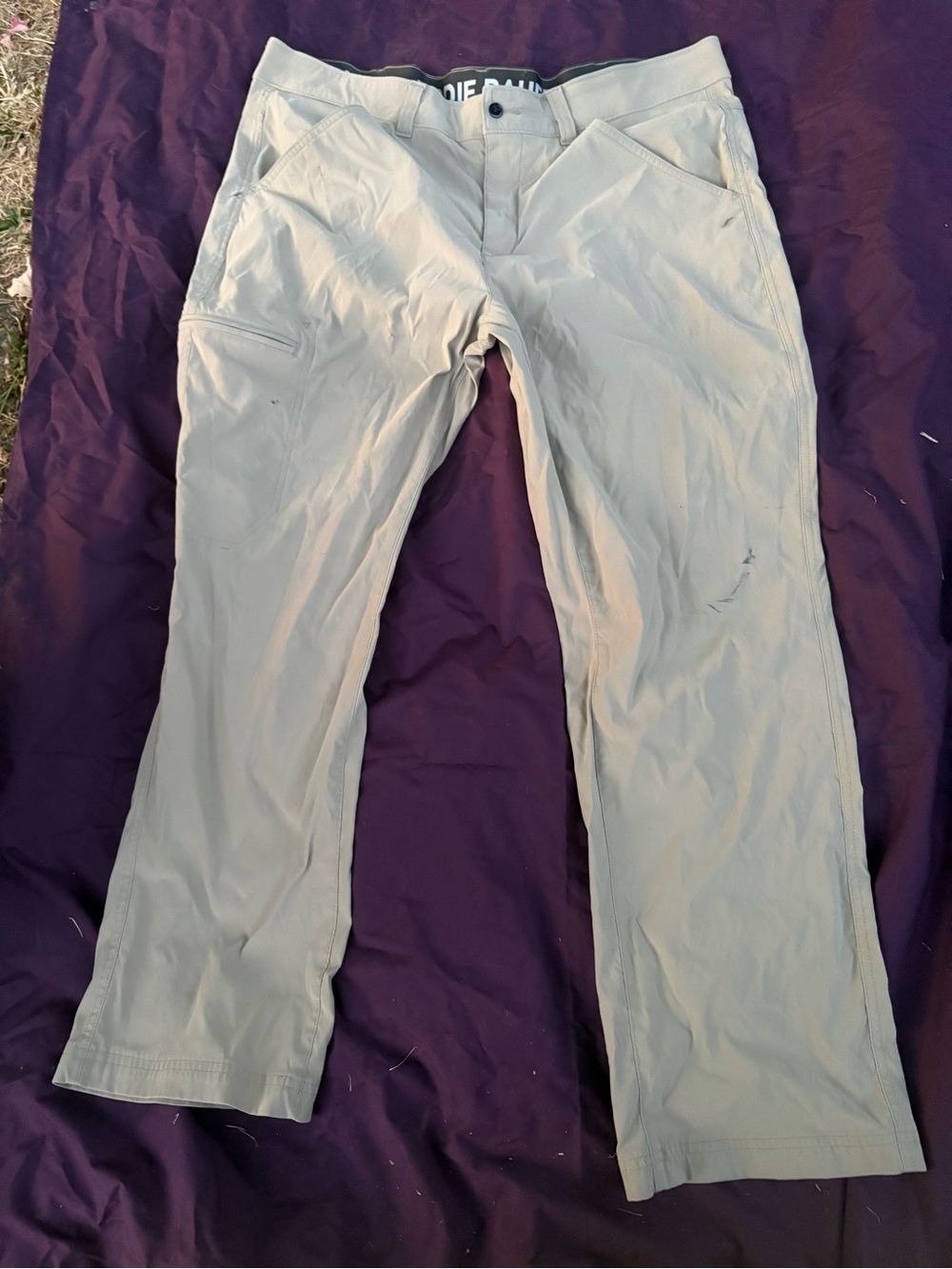 Eddie Bauer Beige/Tan Chino Pants - Straight Fit